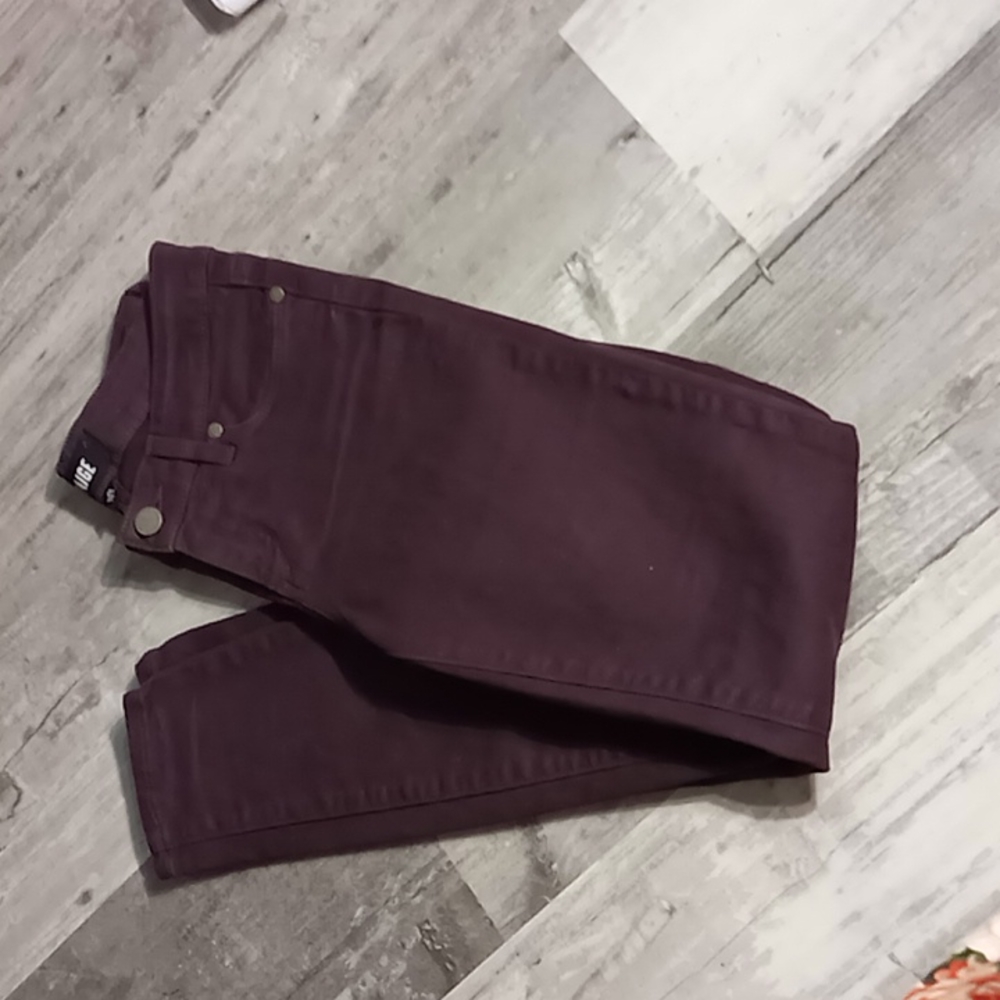 Paige jeans,color Wine Red - Picture 2 of 10